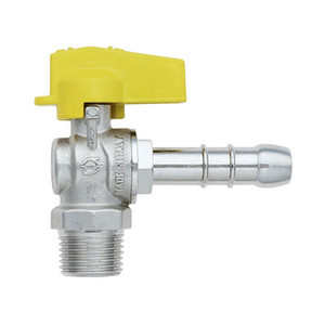 Vanne à boisseau sphérique carrée UNI 7141 1/2 pour gaz et méthane, commande manuelle et pneumatique, média eau et huile, personnalisable OEM pour raccordement de tuyau - Product Image 1