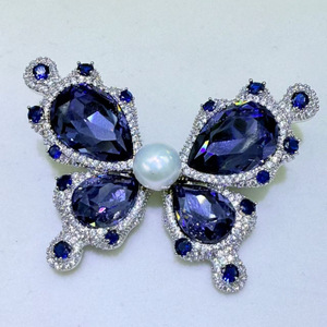 Broche de Cristal Hecho a Mano de Zhuji, Joyería de Perlas de Agua Dulce de Alta Gama para Mujer, con Hebilla Antideslumbrante - Product Image 4