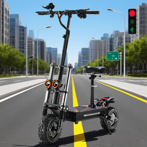 Trottinette électrique en alliage de magnésium, deux roues, tout-terrain, double propulsion, charge maximale 120 kg - Product Image 3