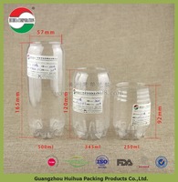 Boîtes de boisson gazeuse en plastique transparent PET personnalisées, boîtes de soda en plastique, boissons avec ouverture facile