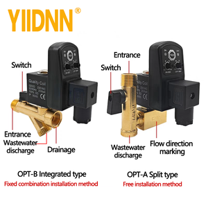 Chất Lượng Cao Tự Động Chuyển Đổi Điện Tử Van Cống Máy Nén Khí OPT-A OPT-B Kết Nối Với Van Cống Thời Gian Van Điện Từ - Product Image 2
