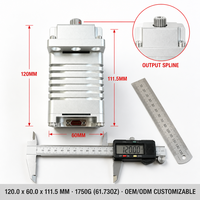 Moteurs servo 1000 kg à vendre XQ-POWER XQ-S9750D 30V Servo numérique sans balais Engrenage en acier inoxydable Boîtier en aluminium CNC RS485