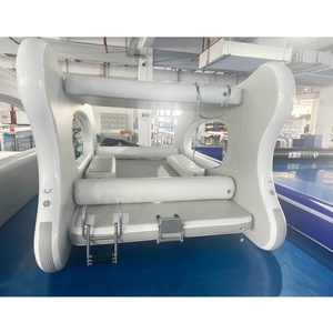 Bateau <span class=keywords><strong>Catamaran</strong></span> <span class=keywords><strong>Gonflable</strong></span> Électrique à Double Alimentation, Bateau Maison <span class=keywords><strong>Gonflable</strong></span> Électrique, Bateau à Moteur Électrique <span class=keywords><strong>Catamaran</strong></span> - Product Image 3
