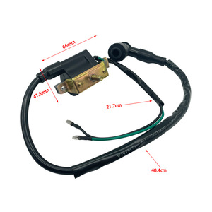 Bobina de alto voltaje Jialing JH70 para sistema de encendido de motocicleta 12V, fabricada en China - Product Image 3