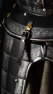 200cm Cuerpo completo Templario Armadura Caballero Medieval Guerrero Traje con escudo - Product Image 3