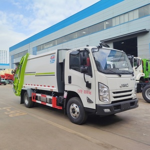Camion compacteur de déchets JMC, capacité de 5 à 10 tonnes, alimenté au diesel, pour la collecte et le recyclage des déchets - Product Image 4