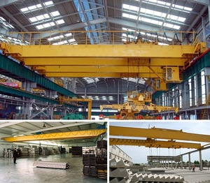 Grue de pont à double faisceau électromagnétique de manipulation de métaux lourds - Product Image 4