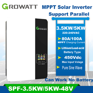 ¡¡¡Envío Gratis!!! Inversor Solar Híbrido <span class=keywords><strong>Growatt</strong></span> <span class=keywords><strong>SPF</strong></span> <span class=keywords><strong>3500</strong></span> ES 3.5KW 3.5KVA MPPT Fuera de Red - Product Image 2