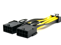 Accélérateur GPU P100 16 Go HBM2 avec ventilateur de refroidissement modifié et câble d'alimentation pour l'entraînement IA et l'informatique haute performance