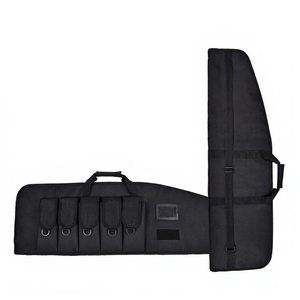 Sac de transport tactique souple et respirant en nylon/polyester de 38 à 42 pouces pour sac de tir, avec 5 poches et bandoulière réglable, OEM - Product Image 1
