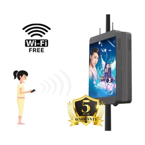 Açık P10 tam renkli <span class=keywords><strong>4X8</strong></span> Ft elektronik reklam Led işaretleri Led iş kurulu üzerinde sokak direği mağaza eğrisi dijital Billboard - Product Image 1