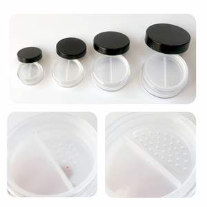 Stock 5g PS Material Caja de polvo suelto blanco para Blush Nail Glitter UV <span class=keywords><strong>Flash</strong></span> Powder Contenedor recargable - Product Image 4