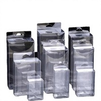 Boîtes pliables transparentes en acétate PET 0,5 mm pour bougies et autocollants