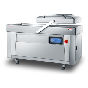 Industrial Double Chamber Food Meat <b>Vacuum</b> Sealer Packing Packaging Machine Electric Plastic Provided Automatic 4 Sealing Bar - Product Image 1