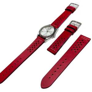 Correa forrada de cuero impermeable FL de buena calidad, cuero de Napa multicolor de varios tamaños con correa forrada, accesorios para reloj - Product Image 4