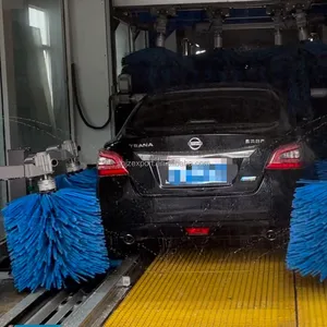 Tam otomatik tünel araba yıkama makinesi araba yıkama iş