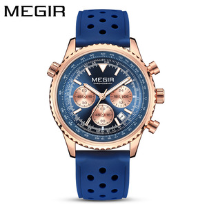 Reloj con calendario luminoso resistente al agua con correa de silicona de estilo empresarial ultrafino multifuncional para hombre al por mayor - Product Image 4