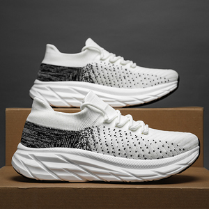 Zapatillas Deportivas Casuales para Hombre, Cómodas para Toda Temporada, Antideslizantes, Resistentes al Desgaste, Acolchadas, para Gimnasio, Trotar, Uso Diario, de Tela - Product Image 1