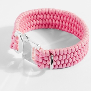 <span class=keywords><strong>Collar</strong></span> de perro Paracord hecho a mano de alta calidad, trenzado elegante duradero con Color personalizado, el mejor precio personalizado del fabricante - Product Image 2