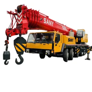 중국 브랜드 사용 SANY STC1000 100 톤 트럭 유압 모바일 크레인 두 번째 손 크레인 100 톤 50 톤