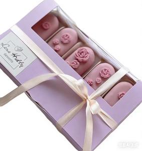 Empaque Sostenible para Ventanas de Exhibición con 5 Secciones para Productos de Panadería, Confitería y Postres - Product Image 1