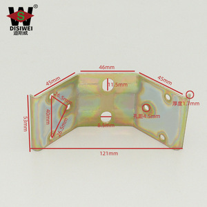 Disney Thickened Filler <b>Angle</b> <b>Steel</b> <b>Bracket</b> For Furniture Cabinets - Product Image 2