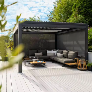 House Balcony Strong Aluminum <b>Canopy</b> Outdoor Garden Room <b>Sun</b> Protection Terrace Glass Roof Balcony Aluminum Terrace <b>Canopy</b> - Product Image 2