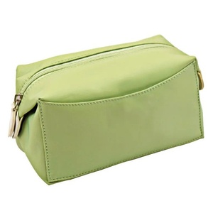 กระเป๋าเครื่องสำอางคลัทช์ PU ทรงสี่เหลี่ยมสำหรับผู้หญิงกระเป๋าใส่เครื่องสำอางมีซิปปิดแบบแวววาว - Product Image 3