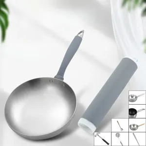 Silicone Heat Insulation Frying Anti-scalding Iron Pan Rubber Household Stainless Steel Pot Handle Cover Silicone handle cover