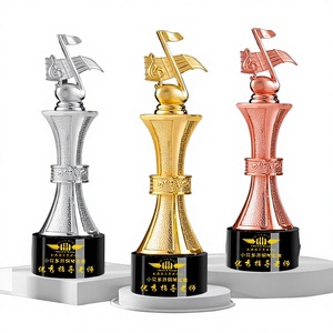 Trofeo de Micrófono Musical en Forma de Pulgar, Grabado en Cristal Pulido, con Personajes de Películas y Televisión, Arte Folclórico Minghuang, Personalizado y Profesional - Product Image 4