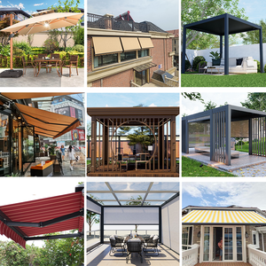 Heavy Duty Full Box Canopy Retrátil Windproof Cassette Garden Toldos motorizados para uso ao ar livre Janela Retract - Product Image 6