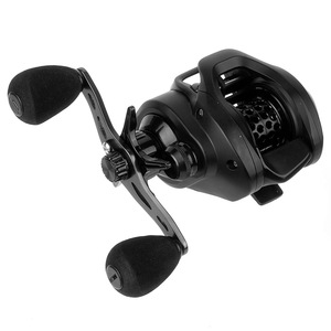 <span class=keywords><strong>Moulinet</strong></span> de pêche à lancer OEM personnalisé, léger (157g), rapport de transmission 9.3:1, 5+1 roulements à billes, bobine en aluminium - Product Image 1