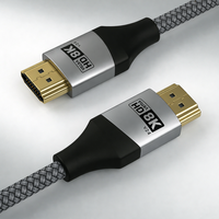 Qiulink 8K HDMI-Kabel 2.1 48Gbps Ultra-High-Speed HDMI-Kabel 8K 60Hz 4K 120Hz HDR EARC Kompatibel mit PS5 Xbox
