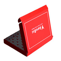 Boîte de papier d'expédition ondulé en gros impression de logo personnalisé emballage cadeau en carton pliable pour cosmétiques vêtements chaussettes pour