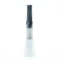 Fraise de filetage d'usinage CNC en carbure monobloc M1-M20 efficace pour la coupe de filetage
