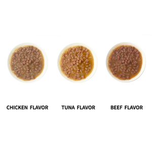 85g thịt gà hữu cơ Rau ướt Mèo Ăn nhẹ dinh dưỡng và thực phẩm hydrat hóa lành mạnh an toàn với hàm lượng protein cao - Product Image 4