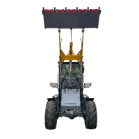 Excavator Backhoe 35L dengan Kedalaman Penggalian 2800mm untuk Perawatan Jalan, Lanskap, dan Pekerjaan Utilitas, Traktor Loader Backhoe 4.5T
