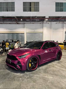 Pour <span class=keywords><strong>Infiniti</strong></span> <span class=keywords><strong>QX70</strong></span> FX35 FX37 kit carrosserie <span class=keywords><strong>QX70</strong></span> FX35 FX37 Kit carrosserie large spoiler de pare-chocs avant et arrière de style SCL amélioré - Product Image 4