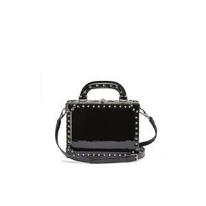 Valigia da Donna Personalizzata di Alta Qualità, Borsa a Mano di Lusso Nera dal Design Vintage - Product Image 1