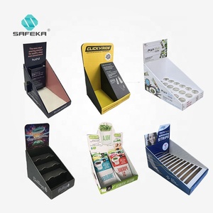 Tùy chỉnh sóng Board-up thư mục hiển thị hộp với dập nổi & Matt cán cho xe hơi nước hoa Countertop sử dụng - Product Image 5