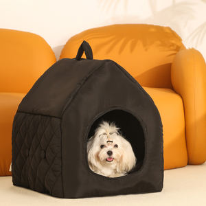 Cama inteligente de diseño dividido con temperatura controlada para mascotas, cálida, cómoda, Universal para gatos y perros, directa de fábrica para uso doméstico - Product Image 1