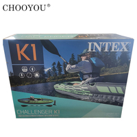 CHOOYOU Offre Spéciale extérieur épaissi pliable en caoutchouc bateau gonflable simple canot et kayak