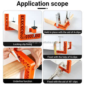 Localisateur d'angle droit industriel personnalisable 90 degrés pour <span class=keywords><strong>la</strong></span> fixation de dalles de pierre, règle d'angle droit en L pour le travail du bois - Product Image 3
