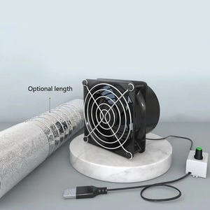 Extractor de Humo de Soldadura con Velocidad Ajustable, Ventilador con Tubo de 1M, Ventilador de Extracción con Alimentación USB XA1016 - Product Image 5