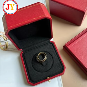 Factory Direct Famous Red Brand Jewelry <b>Box</b> For Women Luxury Gift Packaging Pendant Bracelet <b>Ring</b> <b>Box</b> Full Set With Accessories - Product Image 4