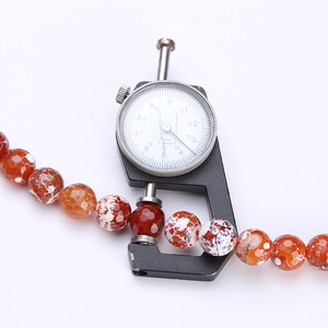 Perles de malachite naturelle, taille Asscher et taille brillant, polies, 8 mm de hauteur, 2698 - Product Image 2