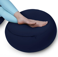 Sillón Individual de Piso Tipo Puff de Gran Venta Personalizado y Colorido con Asiento Comprimido Acolchado y Tapizado en Rosa