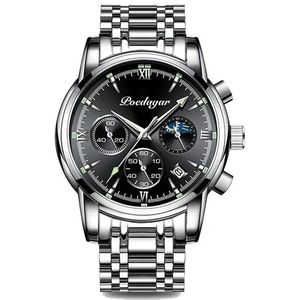 Poedagar 805 6 Needles <b>Mens</b> Quartz Wristwatch Luxury Vintage Design Waterproof <b>Wrist</b> <b>Watches</b> for <b>Men</b> Montre Reloj Luxury+<b>watch</b> - Product Image 6