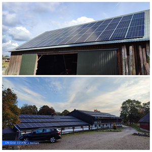 Kit Sistema Solare da 10KW Completo, Sistema Energetico Domestico Off-Grid, Inverter Monofase/Trifase MPPT con Efficienza >90% - Product Image 5