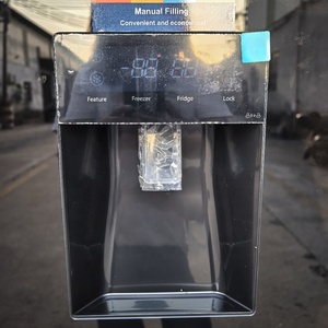 Frigorifero a 4 Porte con Capacità di 591L, Produttore di Ghiaccio Integrato e Dispenser d'Acqua, <span class=keywords><strong>Frigo</strong></span> e Congelatore per Cucina Domestica - Product Image 3